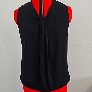 Jones New York Collection, XL, Black sleeveless top